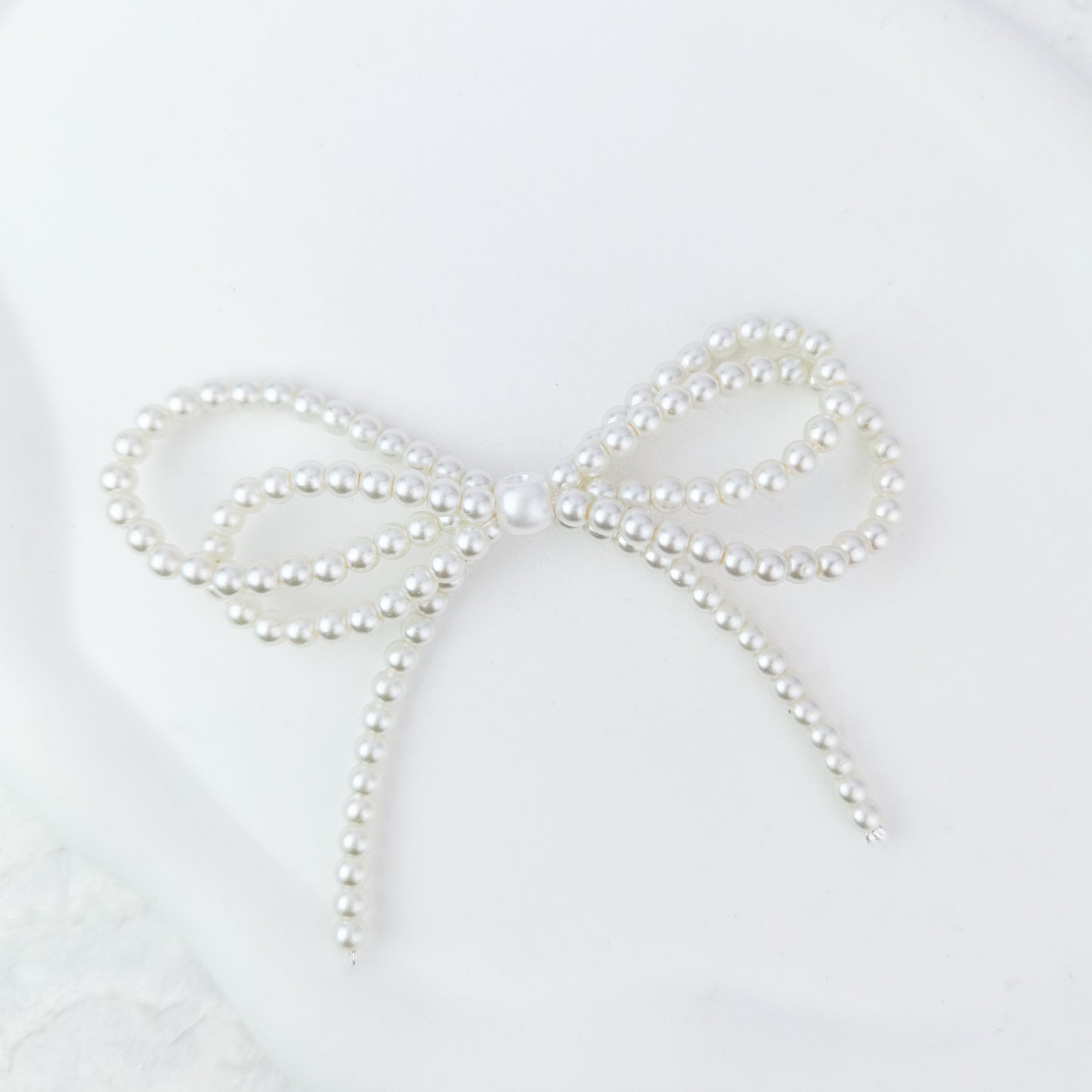 Bling Gorgeous Double-Layer Crystal Pen-Through Bowknot
