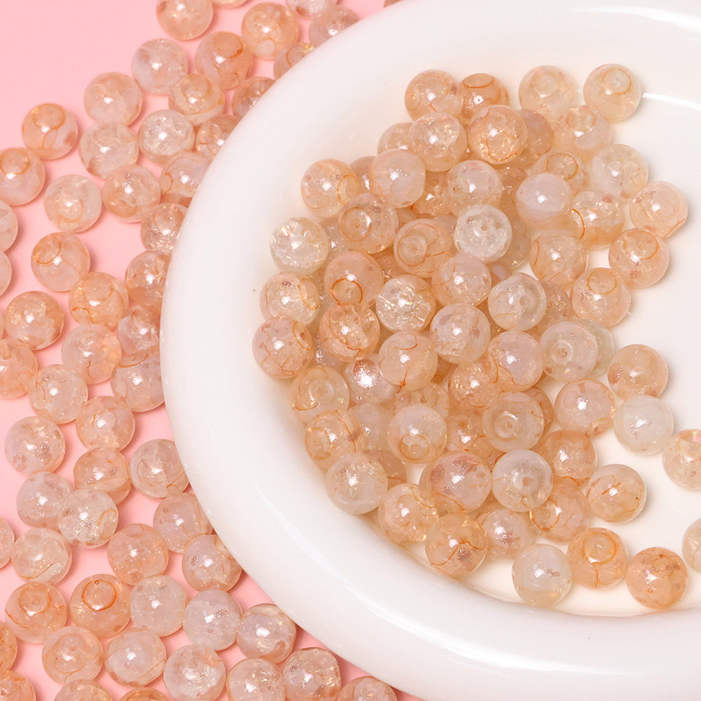 10mm Jade Fragment Glass Beads