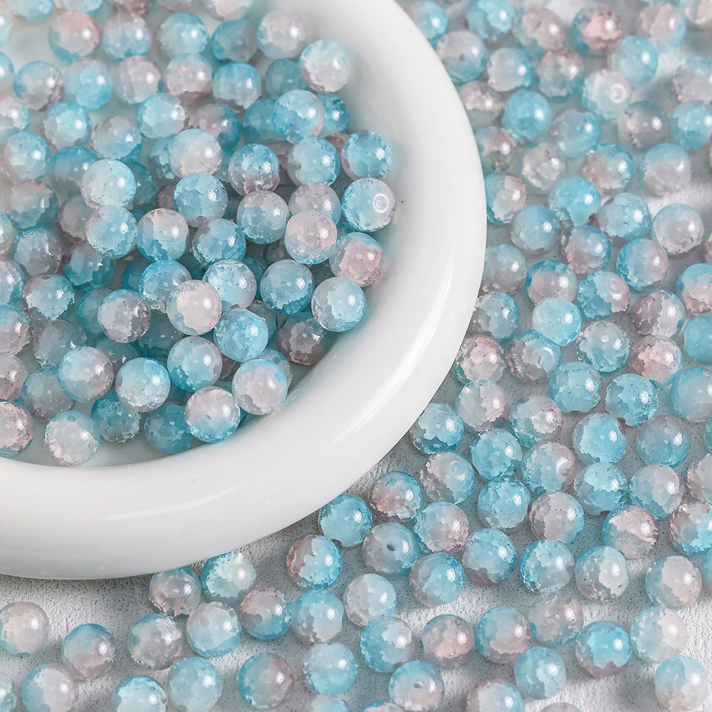 10mm Jade Fragment Glass Beads