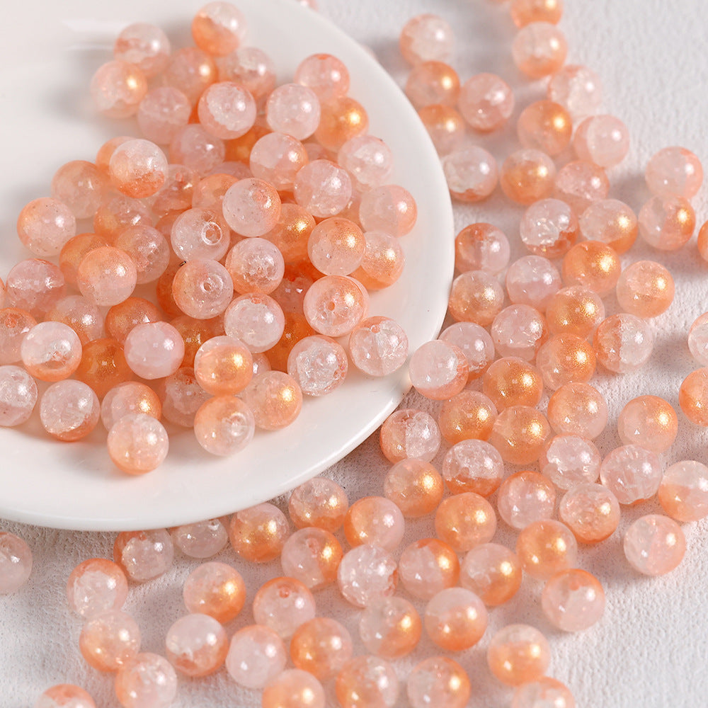 10mm Jade Fragment Glass Beads