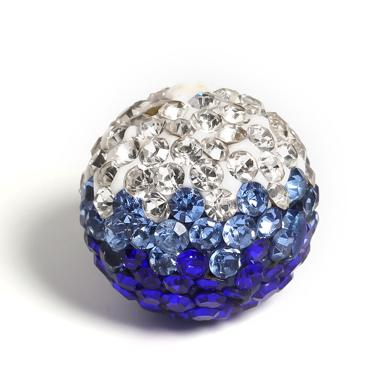 Clay Gypsophila Drill Ball Colorful Rhinestone Beads