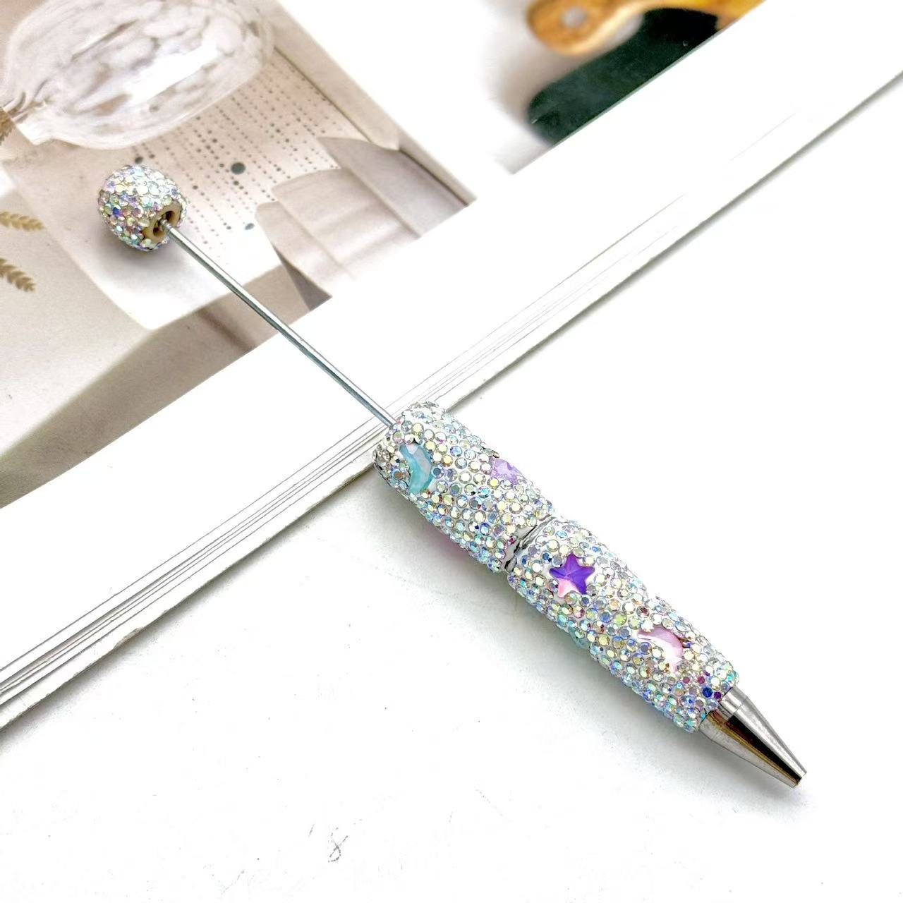 Star Full Diamond Beaded Pen