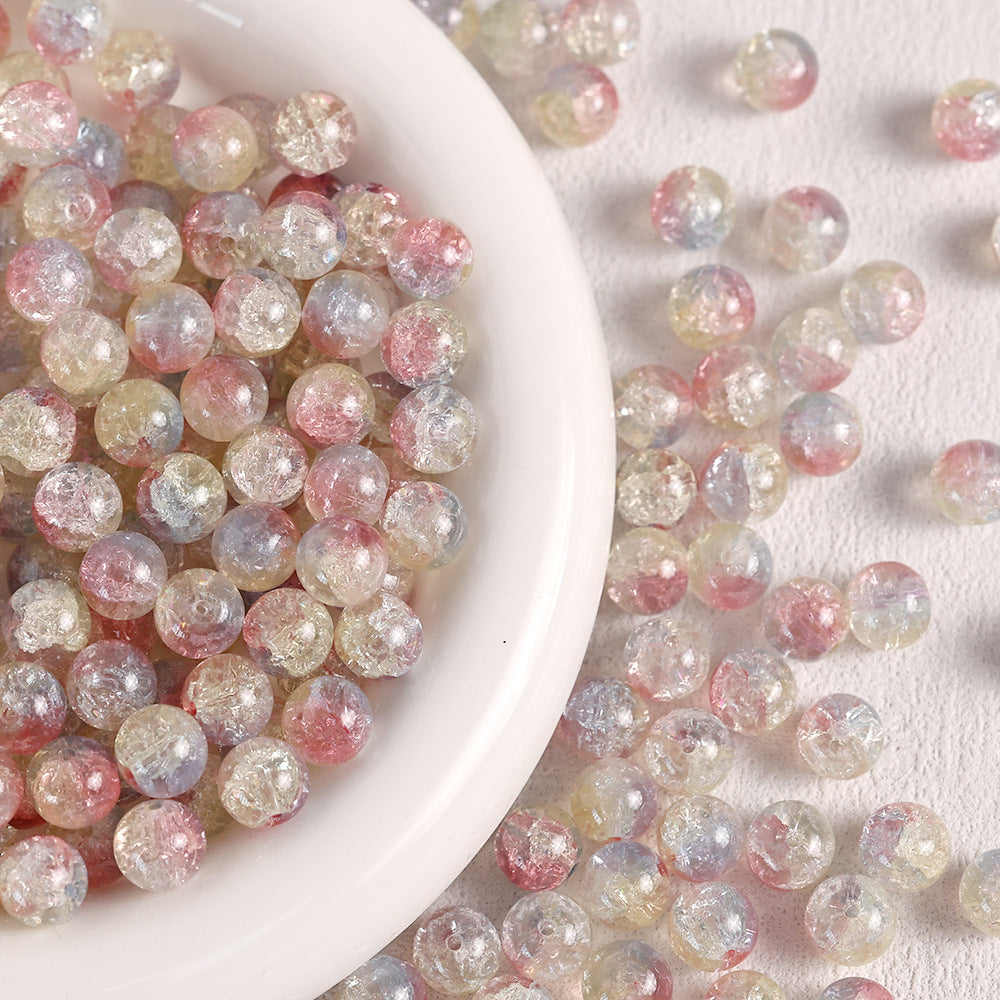 10mm Jade Fragment Glass Beads