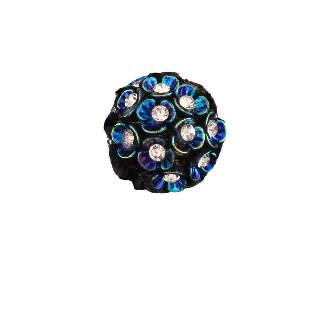 Flower Beads 10 Colors Lily Flower Three-Petal Flower Beads