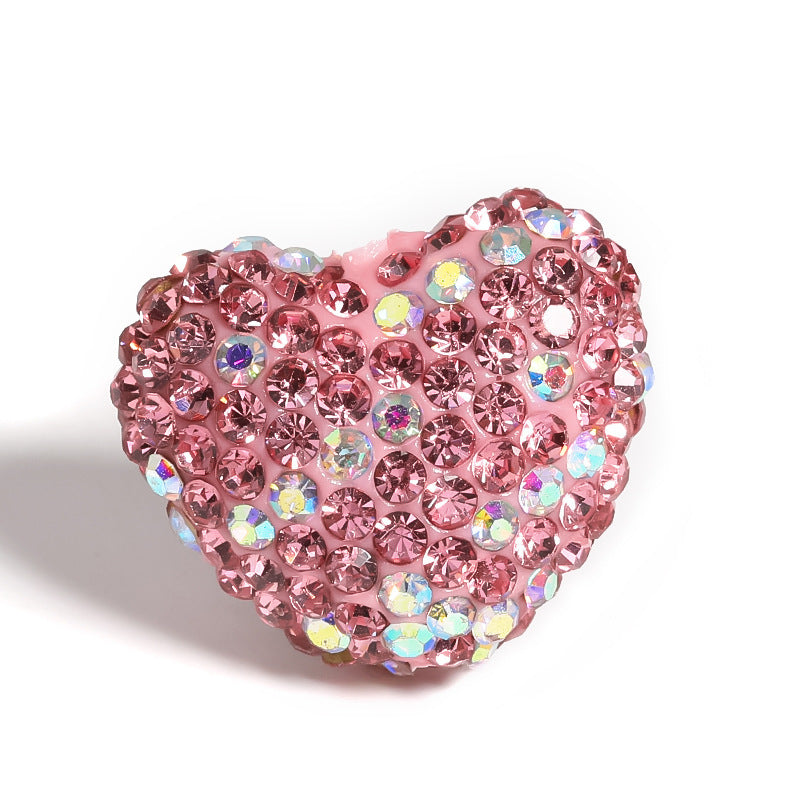 Clay Gypsophila Drill Ball Colorful Rhinestone Beads