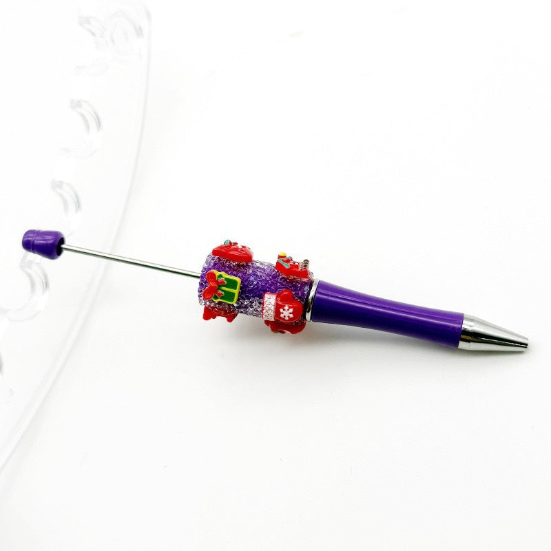 Christmas Sugar Beadable Pen