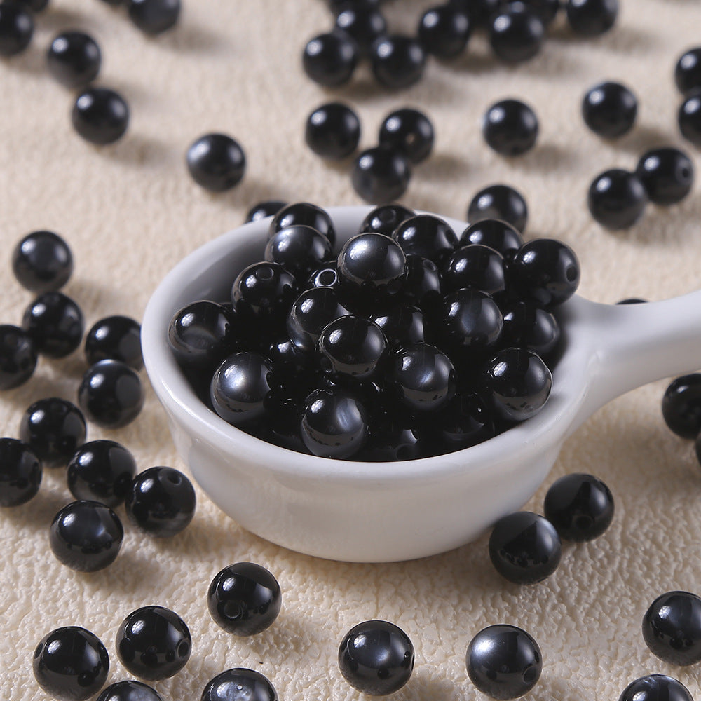6-12mm cat eye glass beads
