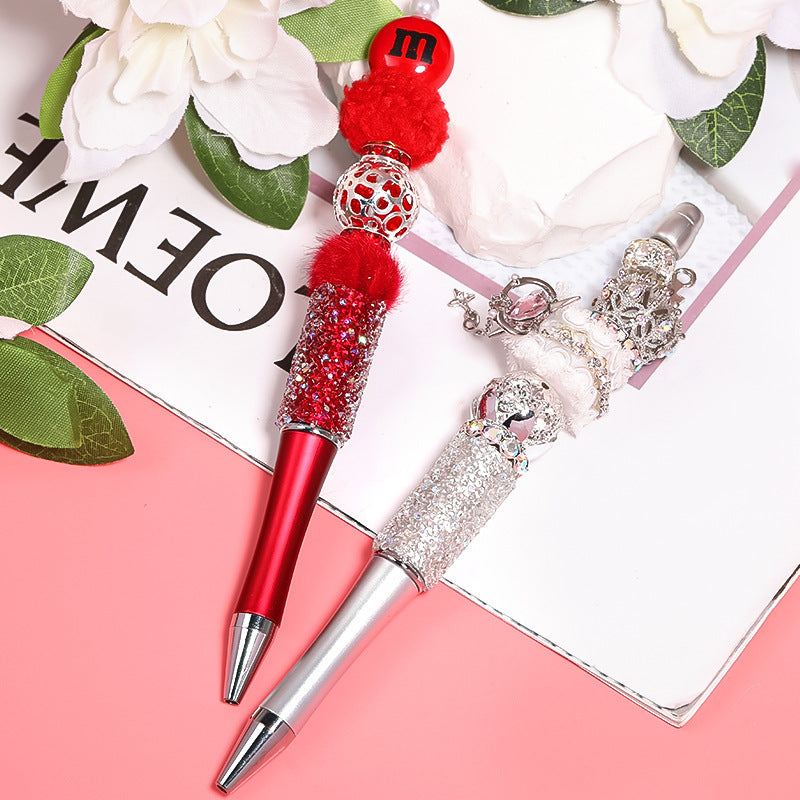 Rhinestone Flower Ball Spacer Alloy Hollow Zirconia Drill Ball