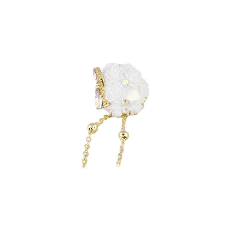 Flower Beads Tassel Flower Soft Clay Drill Ball