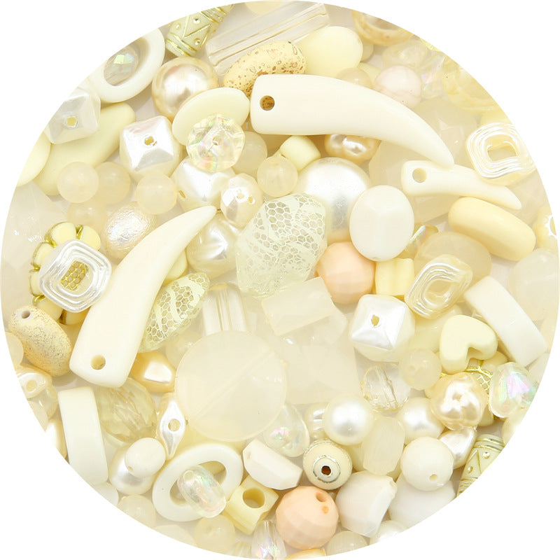 Multi-color Mixed Baroque Style Acrylic Beads