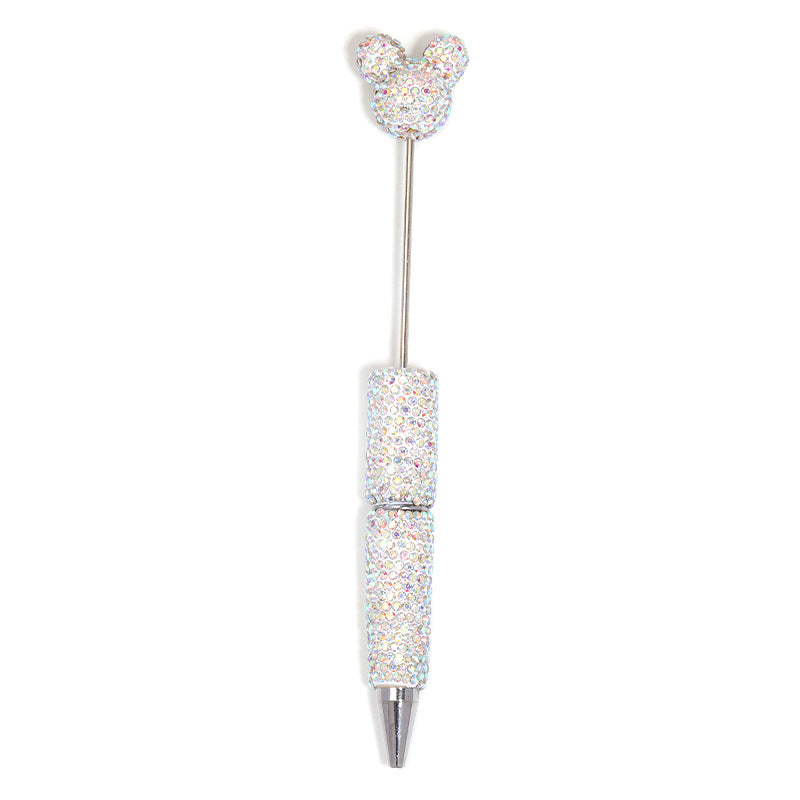 Solid Color Full Diamond Beaded Pen
