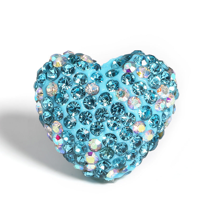 Clay Gypsophila Drill Ball Colorful Rhinestone Beads