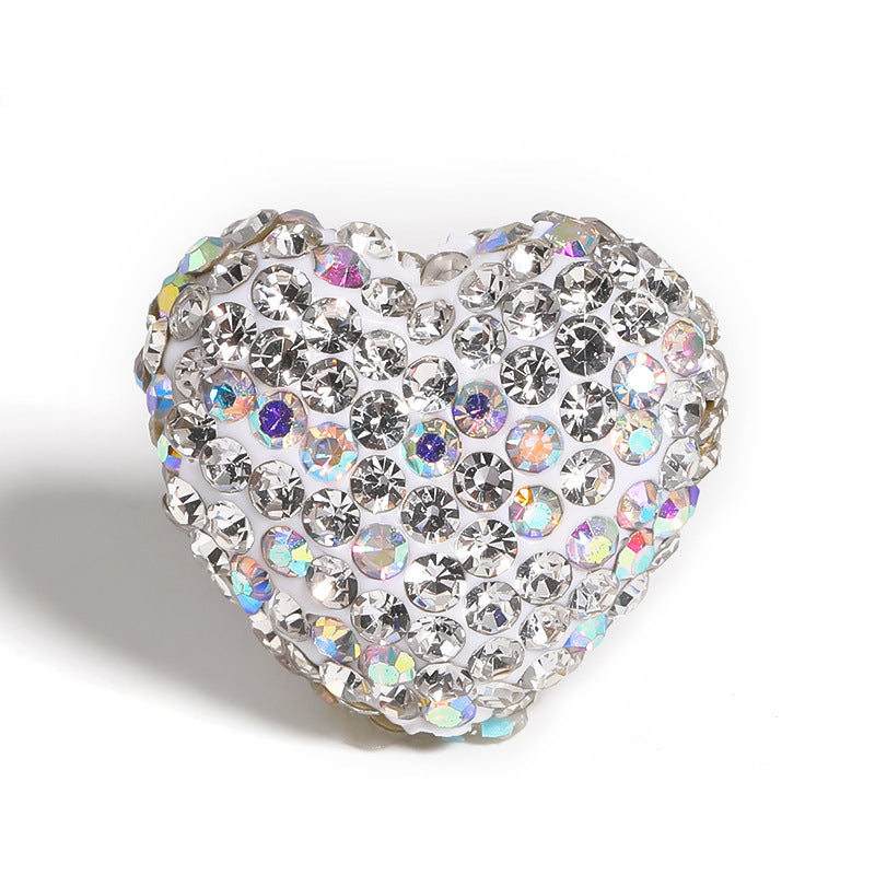 Clay Gypsophila Drill Ball Colorful Rhinestone Beads