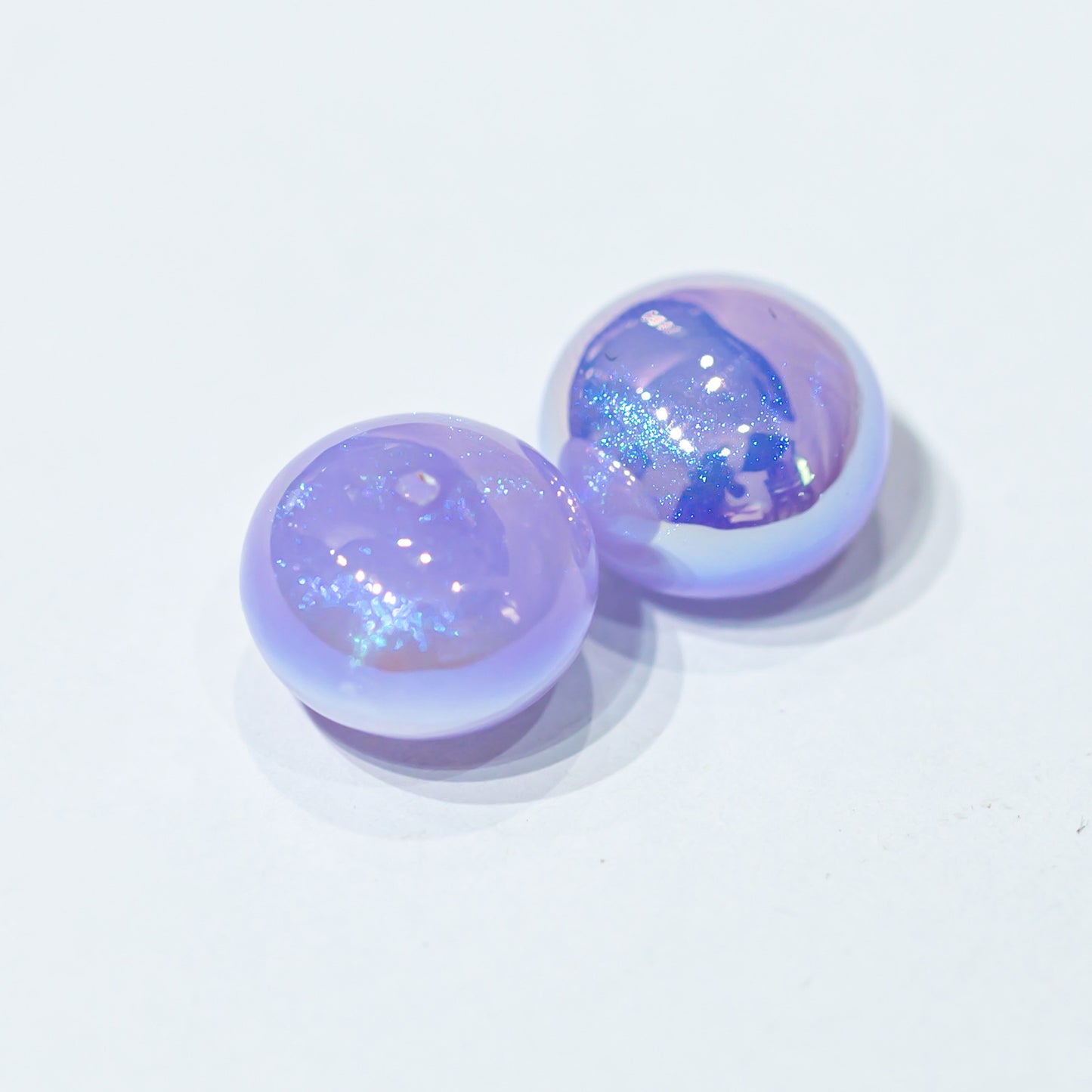 Mermaid Princess Earrings Bead Accessories Single Hole Bun Beads