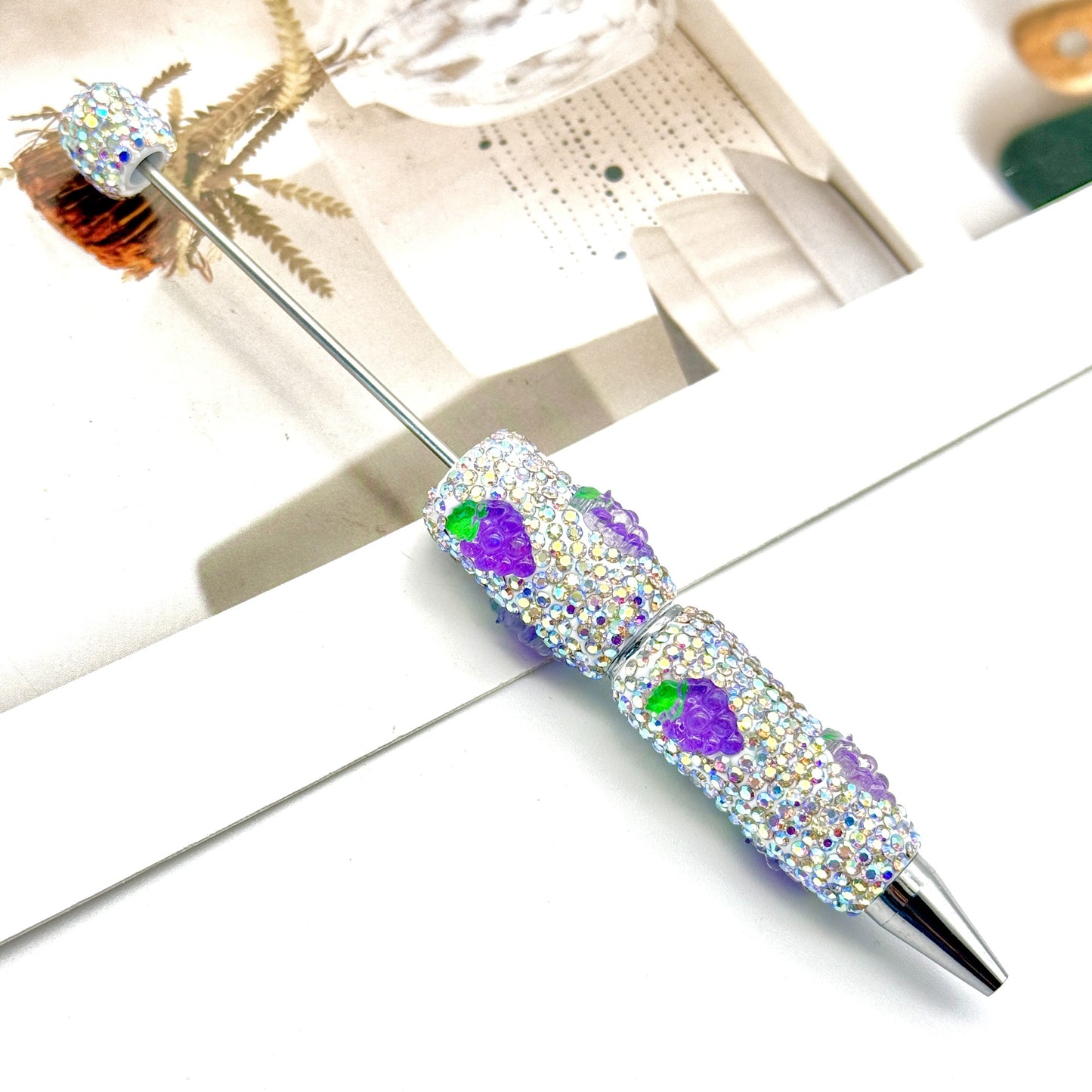 Fruit Full Drill Beaded Pen