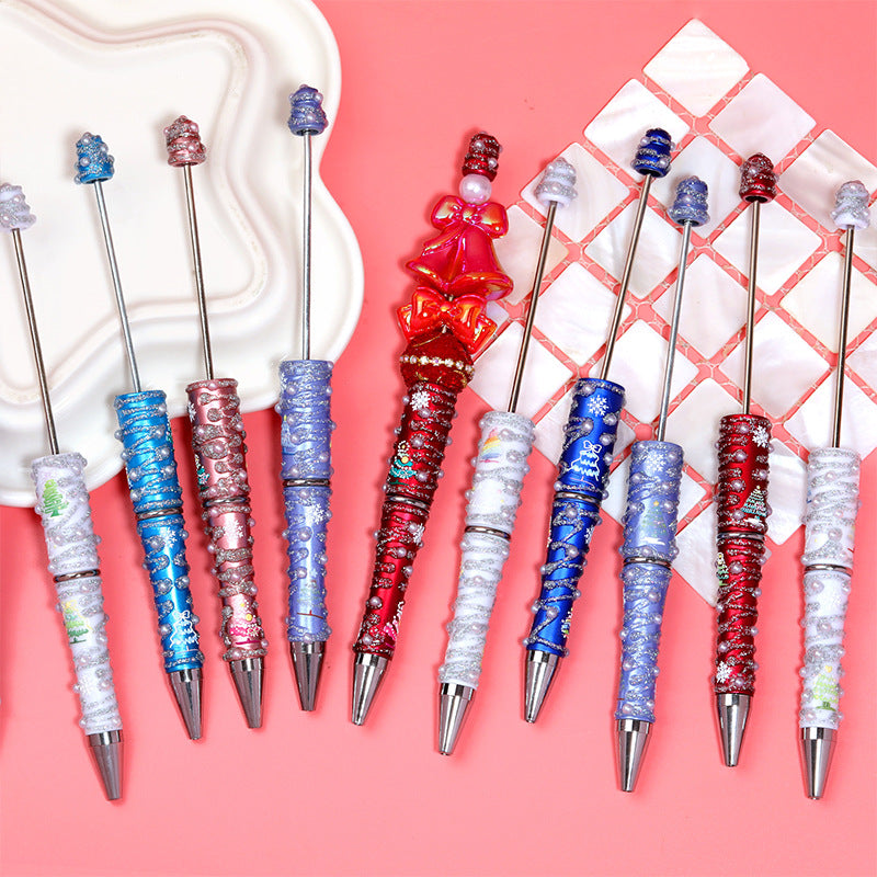 Christmas Fine Glitter Pearl Christmas Painting Bead Pen