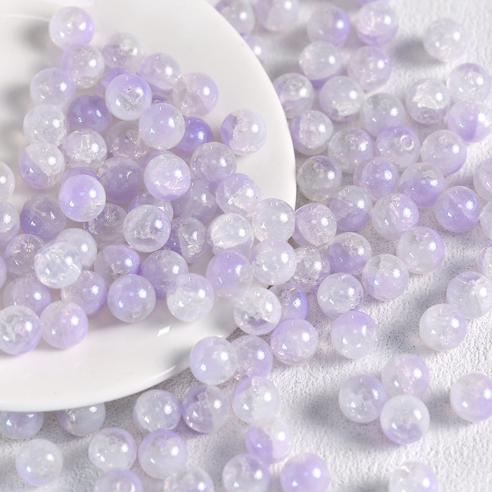10mm Jade Fragment Glass Beads