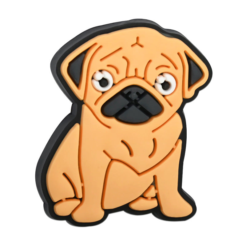 Dog Shape Silicone Focus Beads