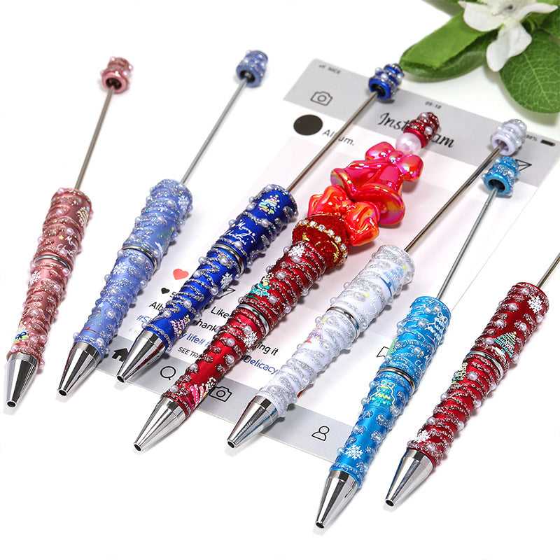 Christmas Fine Glitter Pearl Christmas Painting Bead Pen