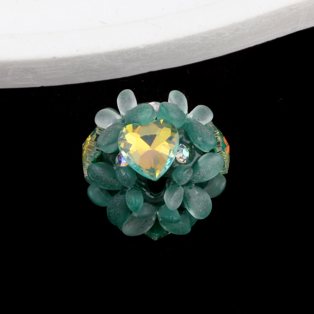 Zircon Butterfly Flower Cluster Ball Diamond Ball