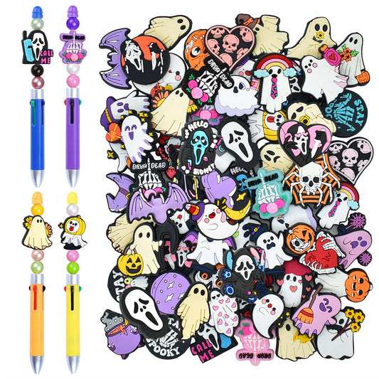 Halloween Series Silicone Focal Beads Silicone Focal Beads