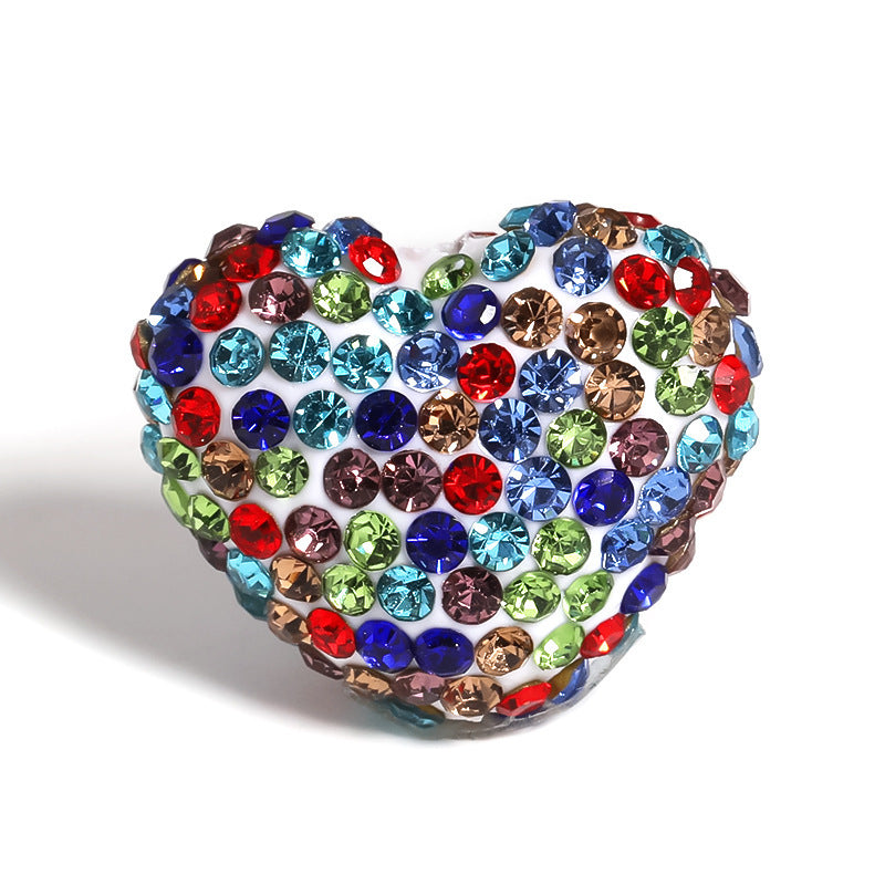 Clay Gypsophila Drill Ball Colorful Rhinestone Beads
