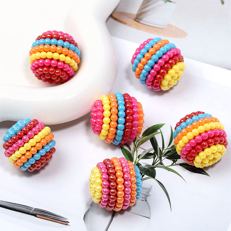 Colorful Round Beads Acrylic beads