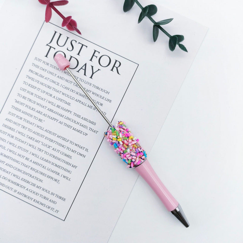 Rainbow Candy Beaded Pen