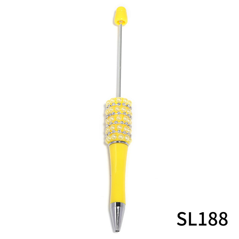 Multicolor Rhinestone Beaded Pen
