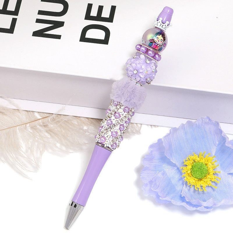 10 Pcs 3D Hairpin Hydrangea Loose Beads String Beads