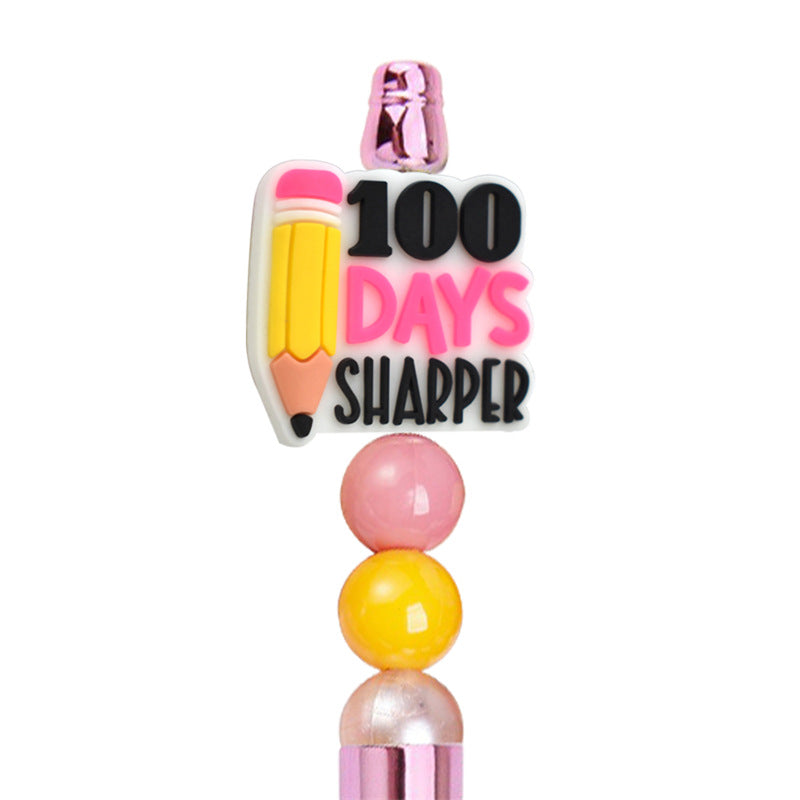 Back-to-School Series Silicone Focal Beads Silicone Focal Beads