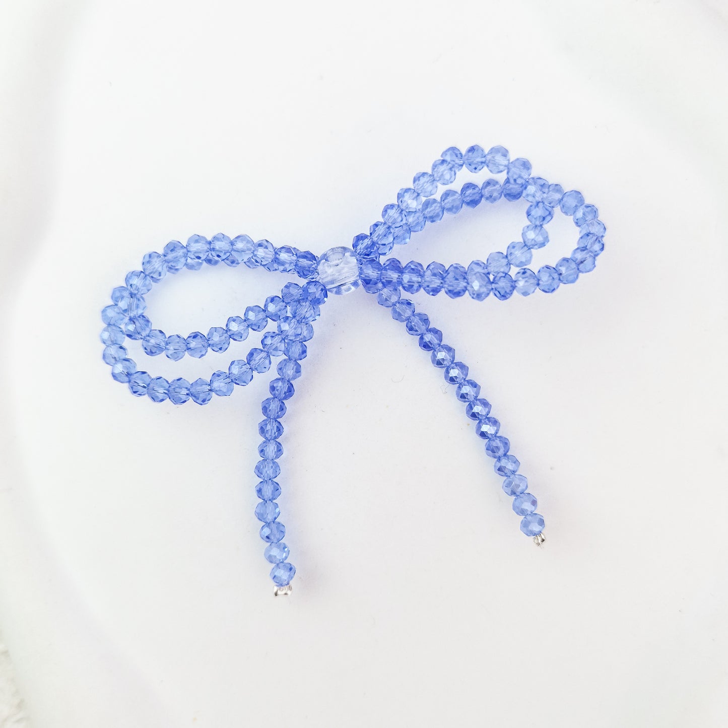 Bling Gorgeous Double-Layer Crystal Pen-Through Bowknot