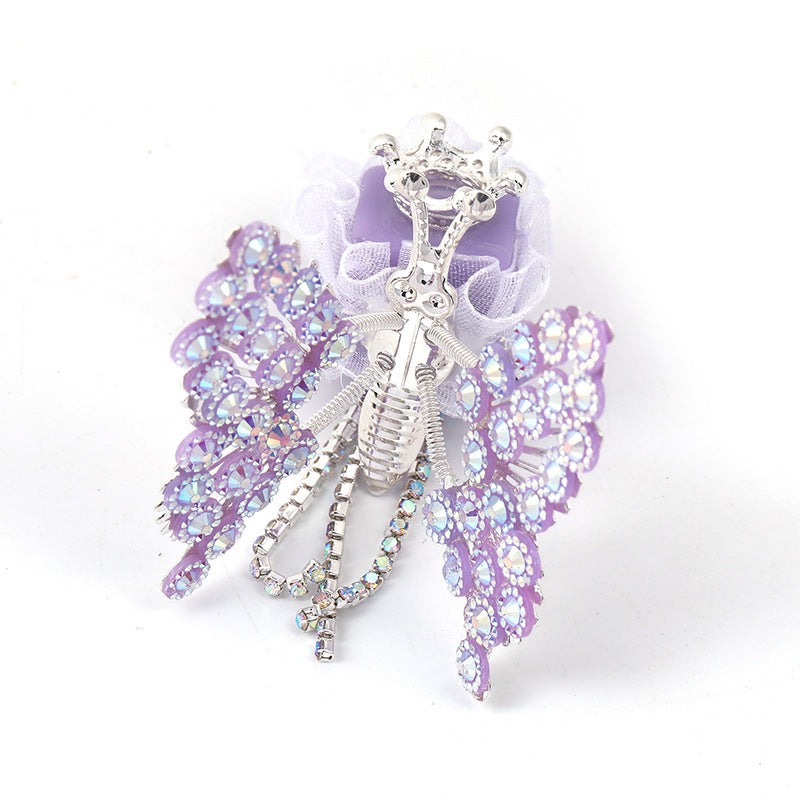 Rhinestone Wings Butterfly Square Beads