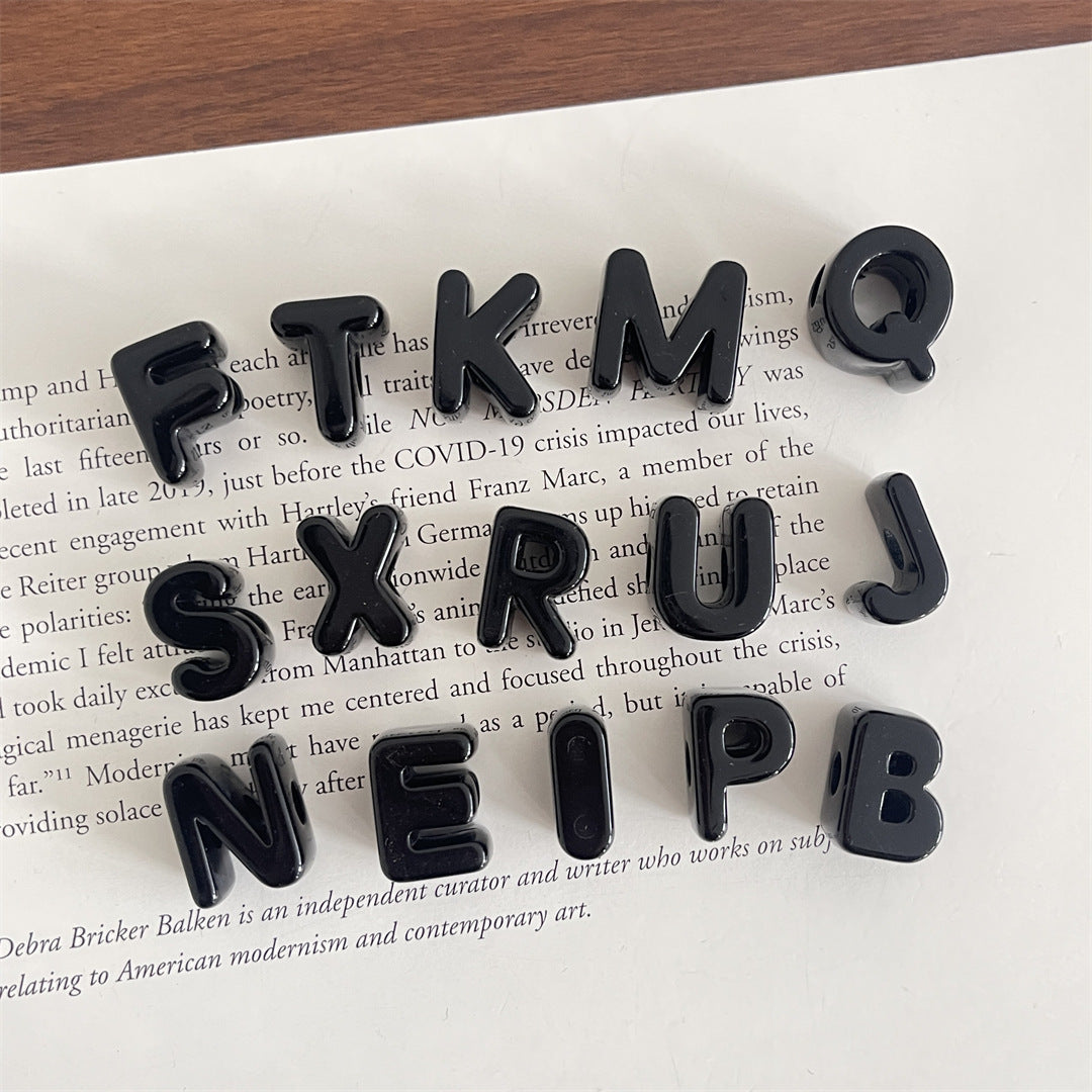 Large Acrylic Letter Beads