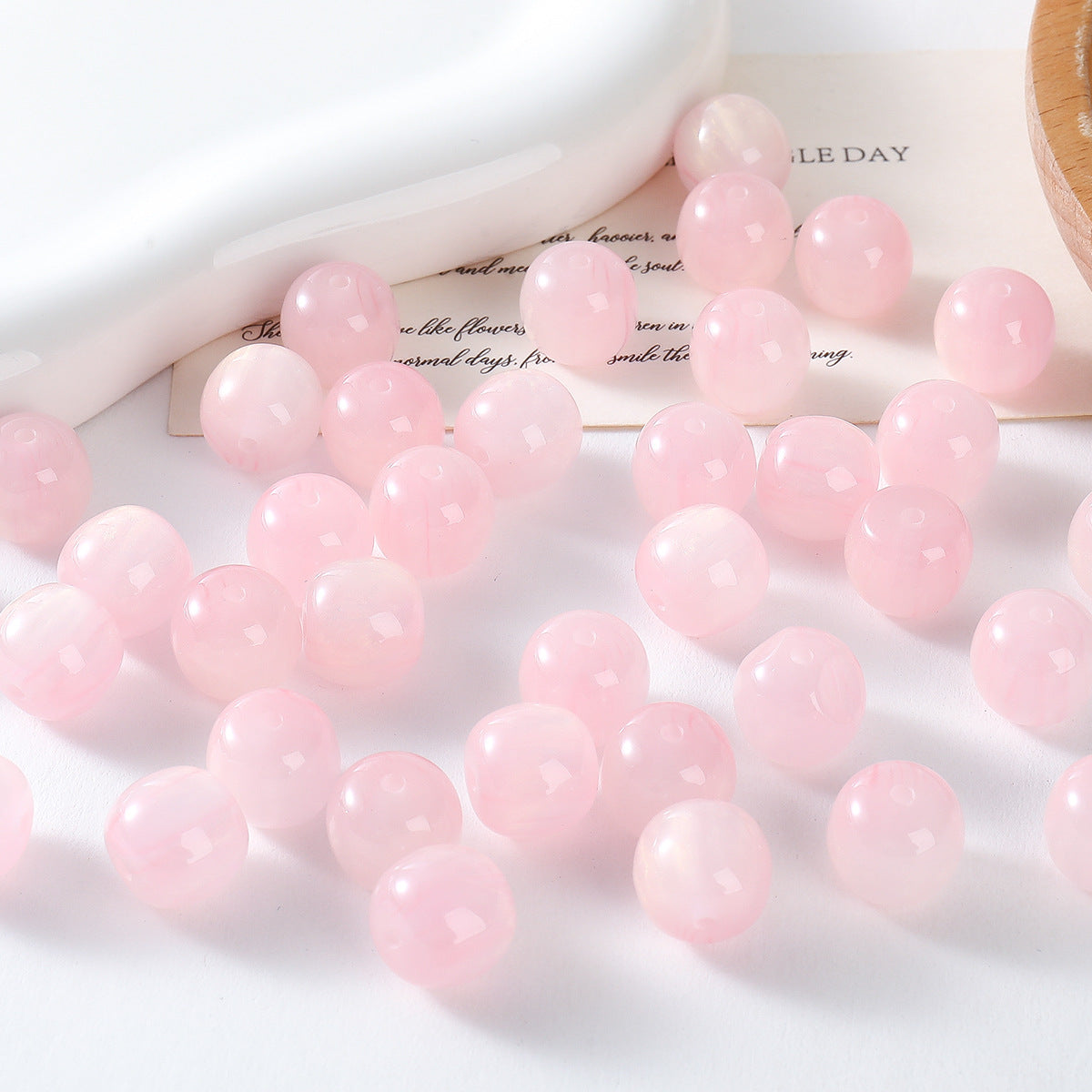 12mm fine glitter liquid sand faux cat's eye Resin beadable Beads
