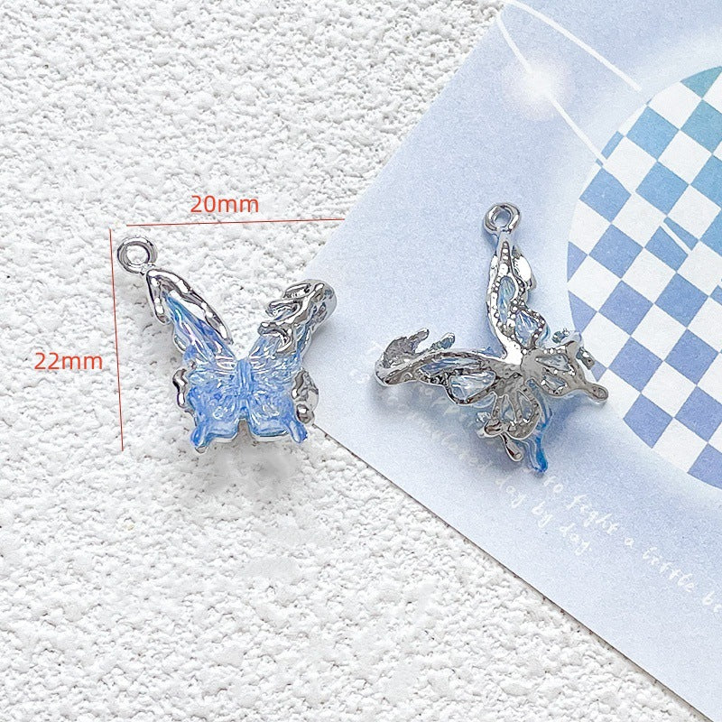 1 pc Alloy Heart Butterfly Cloud Moon Pendant
