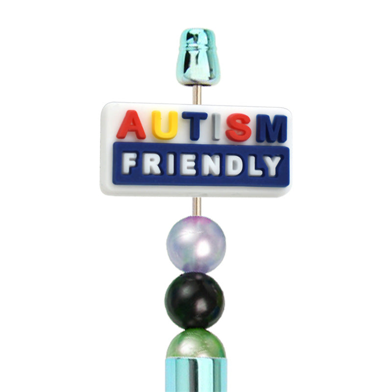 Back-to-School Series Silicone Focal Beads Silicone Focal Beads