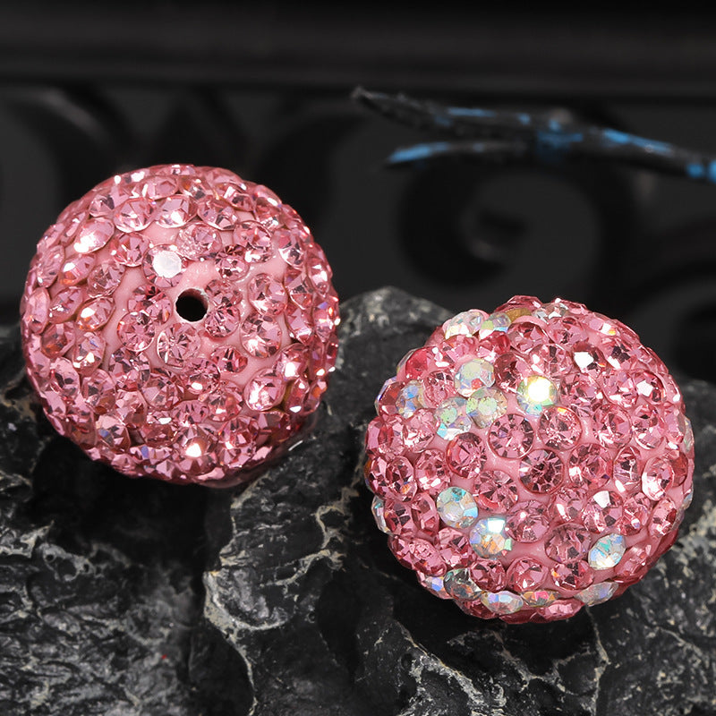 Clay Gypsophila Drill Ball Colorful Rhinestone Beads