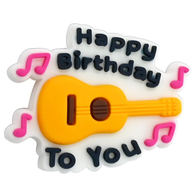 Birthday Party Decoration Silicone Focus Beads