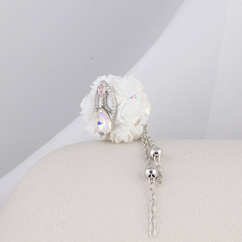 Flower Beads Tassel Flower Soft Clay Drill Ball