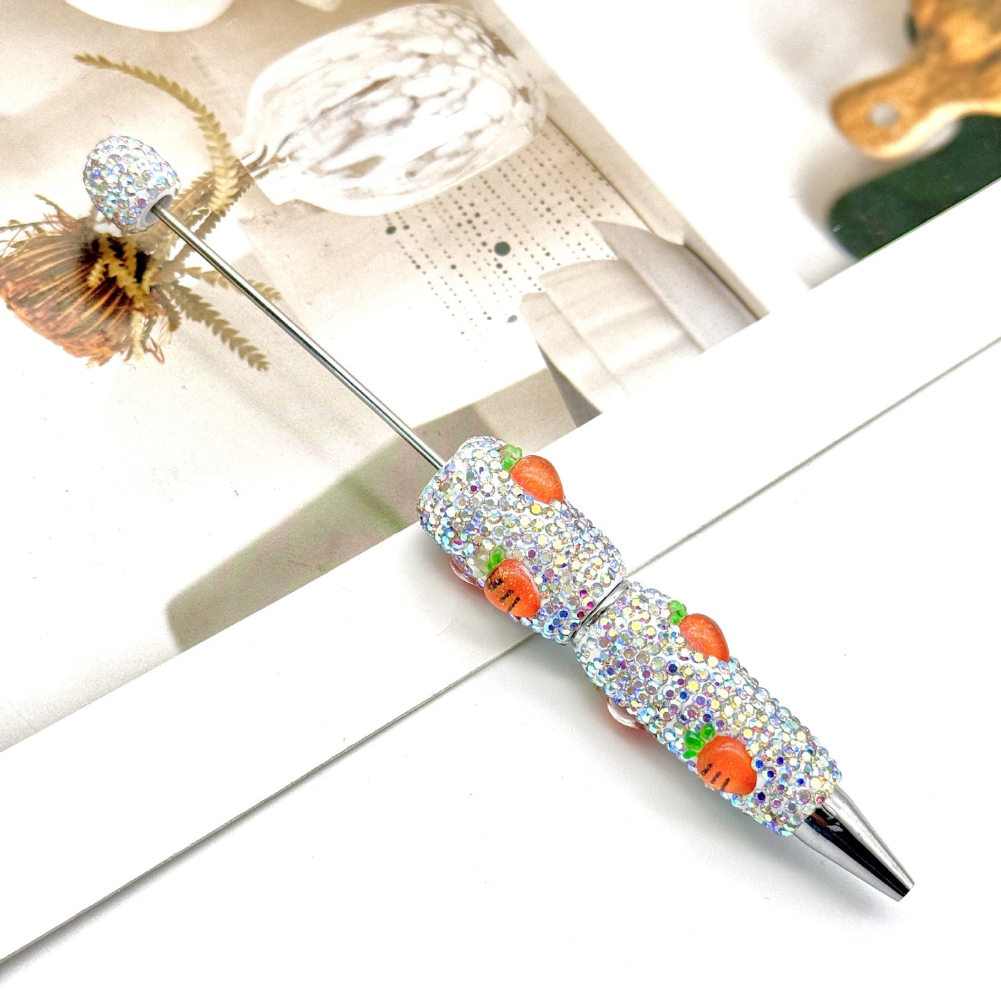 Fruit Full Drill Beaded Pen