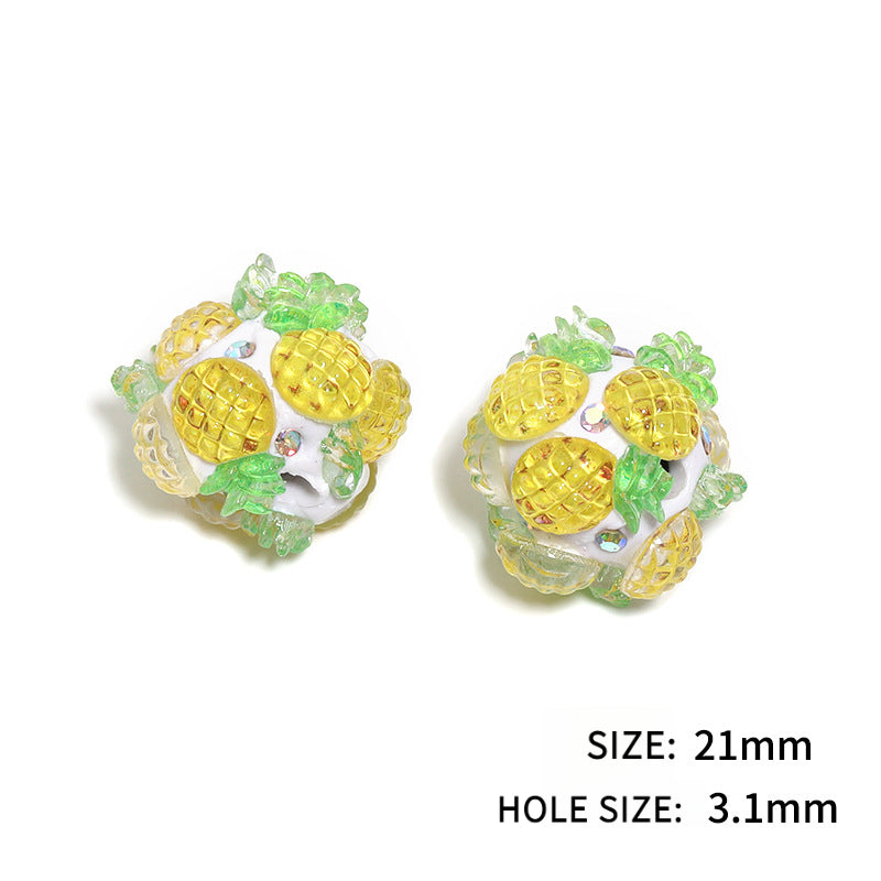 Fruit Beaded Fashion Heavy Craft Beads