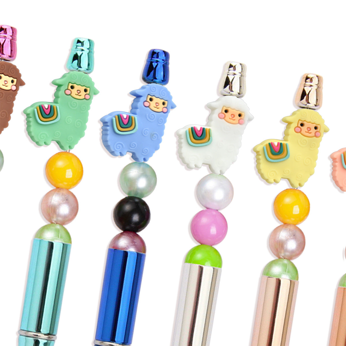 Cute Sheep Series Silicone Focus Beads Silicone Focus Beads