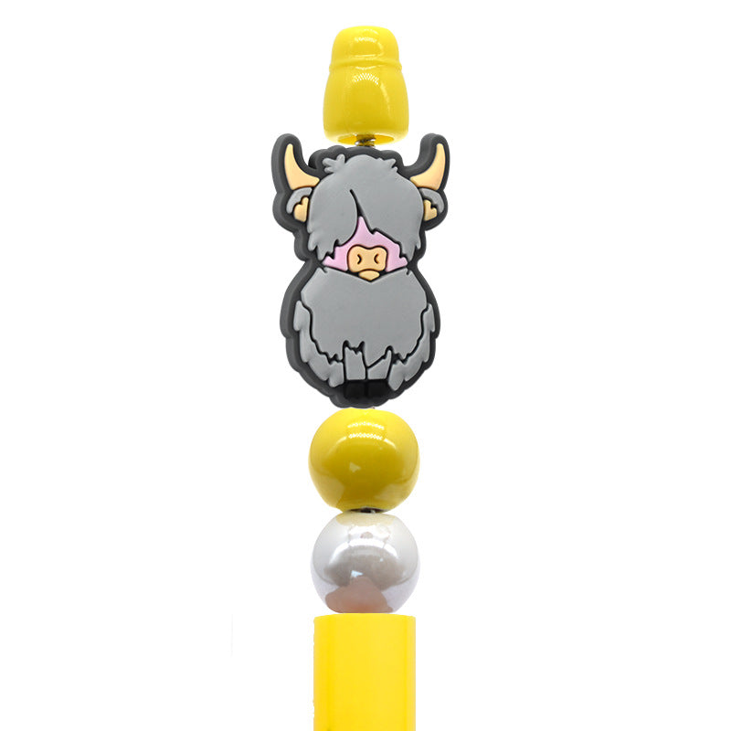 Cartoon Animal Series Silicone Focus Beads Silicone Focus Beads