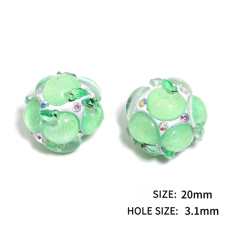 Fruit Beaded Fashion Heavy Craft Beads