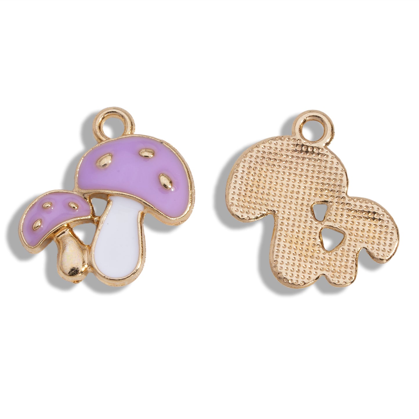 Cartoon Multicolor Double Mushroom Pendant