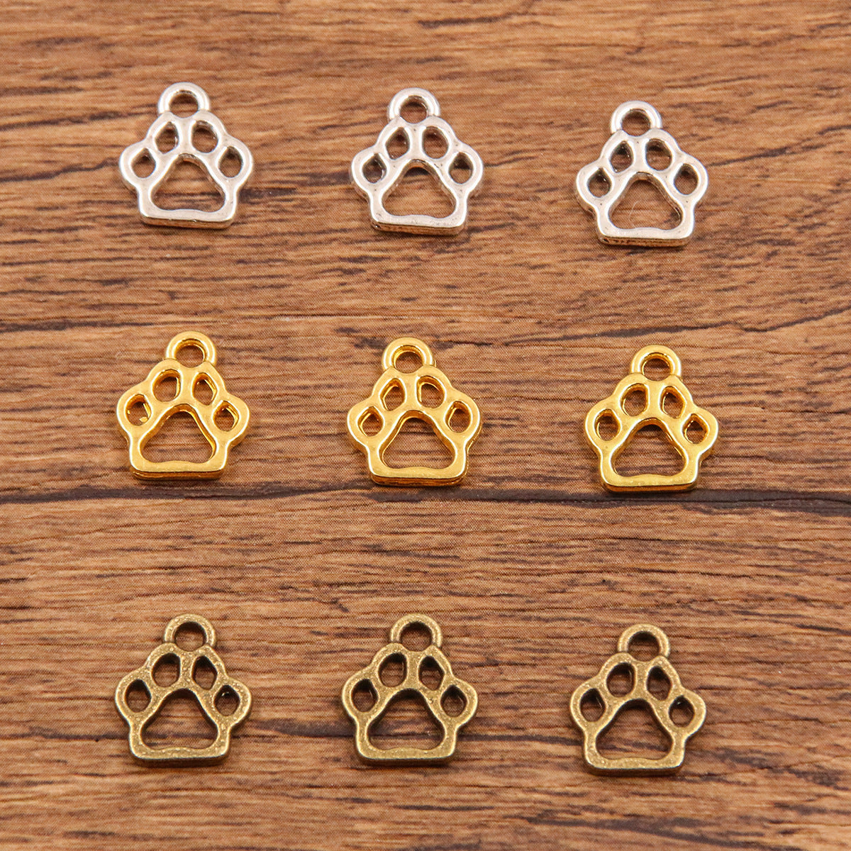3 Colors 11X13mm DIY Alloy Jewelry Accessories Animal Charm