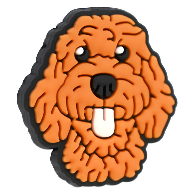 Dog Shape Silicone Focus Beads