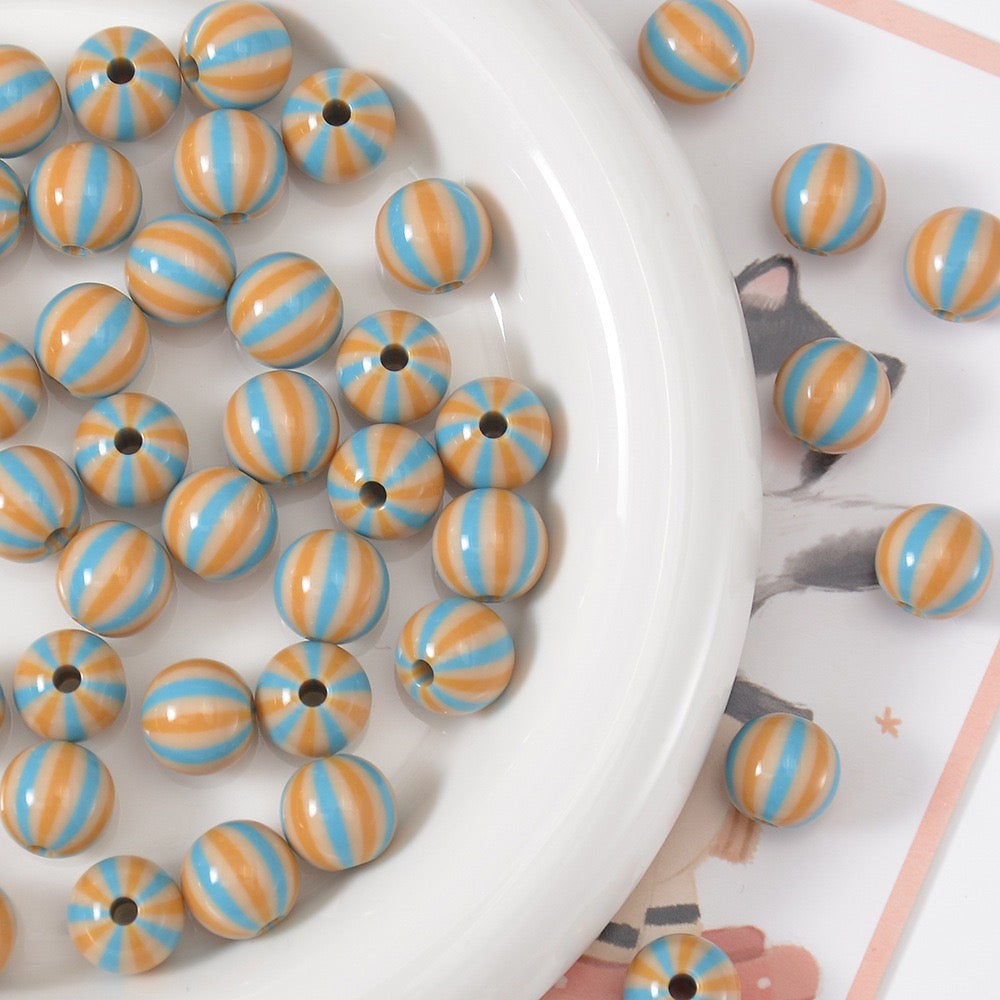 12mm acrylic beadable beads