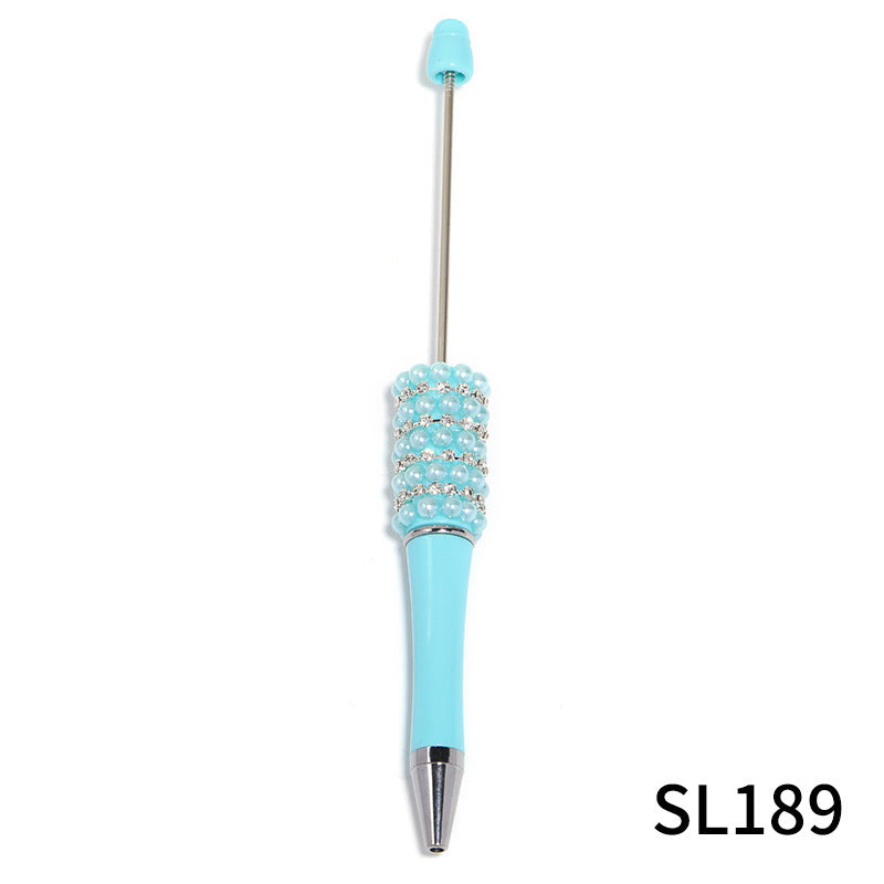 Multicolor Rhinestone Beaded Pen